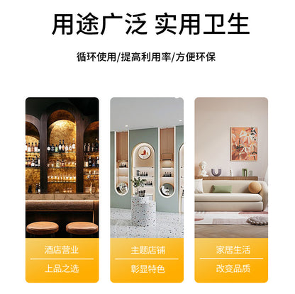 European Style Retro Light Luxury Princess Jewelry Box Metal Jewelry Box Exquisite Enamel Color Necklace Jewelry High-end Storage Box