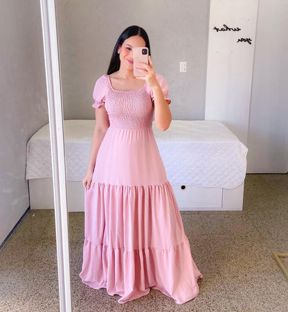 2025 Cross-Border New Spring and Summer European and American Clothing Dress One-Shoulder Floral Off-Shoulder Long Color Fairy Skirt