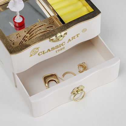 Music Box Music Box dancing little girl ballet princess jewelry box girl children birthday gift crystal ball