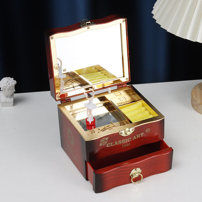 Music Box Music Box dancing little girl ballet princess jewelry box girl children birthday gift crystal ball