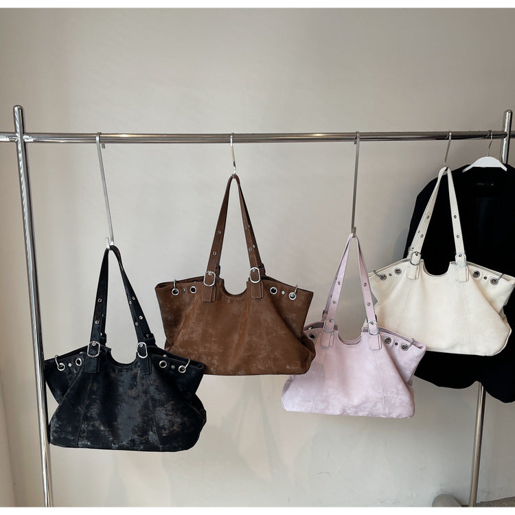 Vintage Big Bags For Women Handbags Top-handle Handbag Fashion Satchel Dumpling Pack Tote Shoulder Bag Hobos Large Purse Bolsa