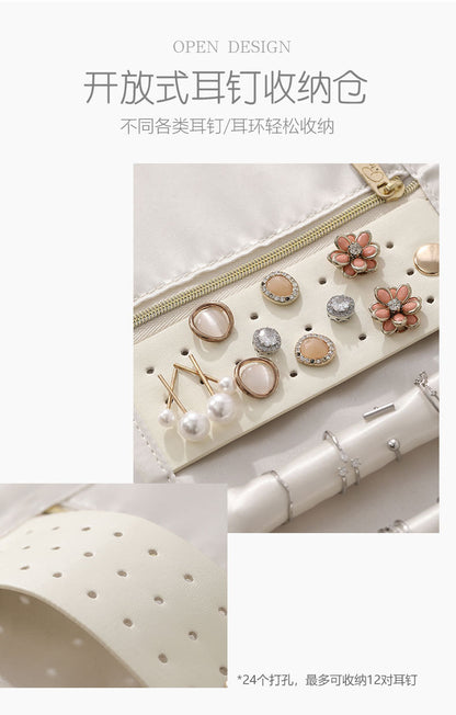 Source Factory New Jewelry Earrings Ring Necklace Pendant Watch Storage Bag Multifunctional Foldable