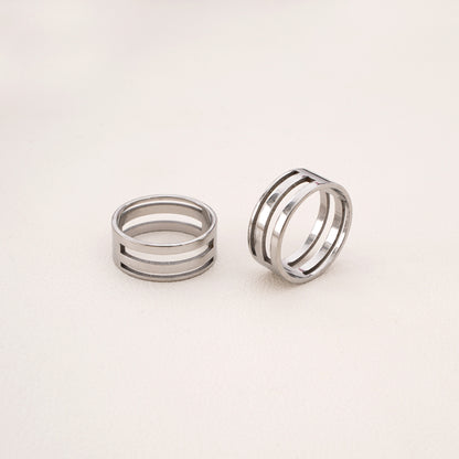 stainless steel ring auxiliary opening closed ring tool opener ring handmade diy material jewelry tool