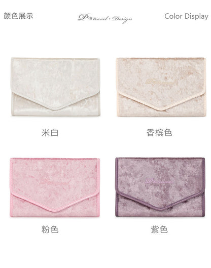 Source Factory New Jewelry Earrings Ring Necklace Pendant Watch Storage Bag Multifunctional Foldable
