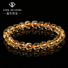 Jingdong Jewelry 3A Natural Cherry Blossom Agate Bracelet Fashion Sweet Wind Girl Single Circle Round Bead Bracelet Wholesale