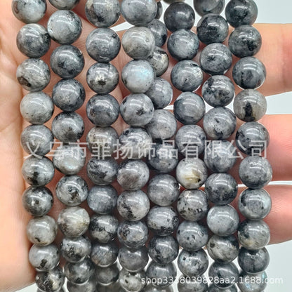 Feiyang Jewelry Miscellaneous Stone Round Beads Loose Beads diy Jewelry Accessories Beads Personalized Miscellaneous Stone Semi-finished Products Ready for Wholesale