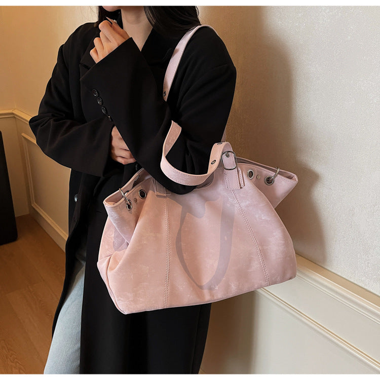 Vintage Big Bags For Women Handbags Top-handle Handbag Fashion Satchel Dumpling Pack Tote Shoulder Bag Hobos Large Purse Bolsa