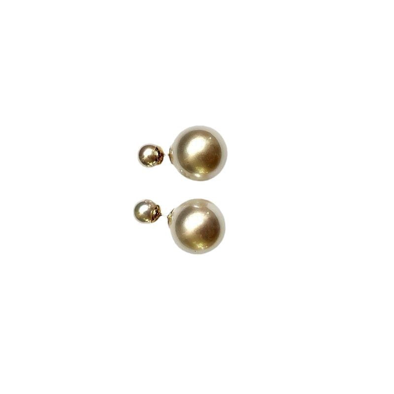 Shijia size pearl earrings women's 2024 new style multi-wearing light luxury temperament earrings s925 silver needle ear jewelry