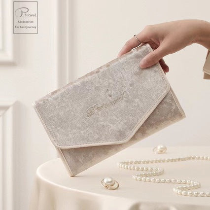 Source Factory New Jewelry Earrings Ring Necklace Pendant Watch Storage Bag Multifunctional Foldable