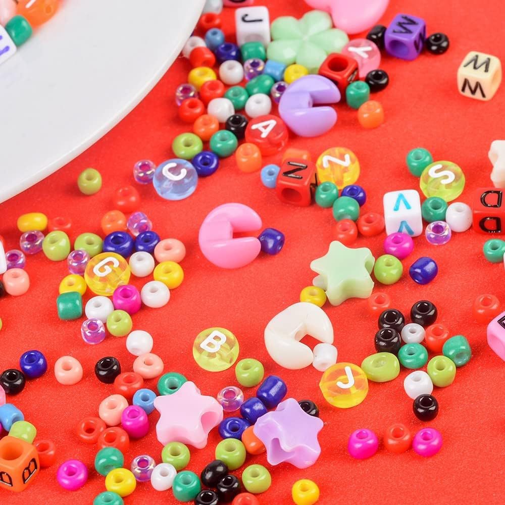Jewelry Making Kit with Jewelry Beads, Jewelry Pliers, Necklace Bracelet Beaded Wire DIY Jewelry Accessories Set