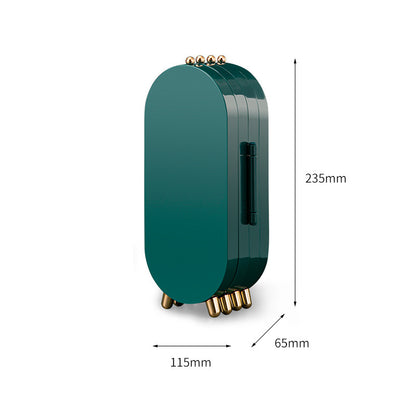 Jewelry Storage Box, Earring Jewelry Shelf, Box for Earrings, Earrings, Necklaces, Home Storage Display Rack Artifact