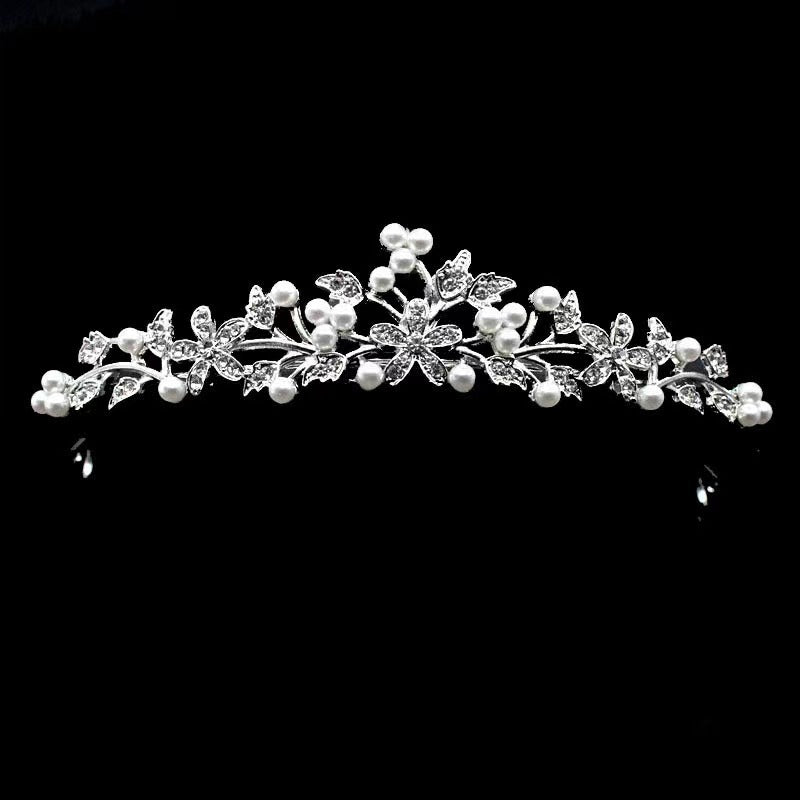 Bridal Diamond Crown Tiara Wedding Dress Wedding Dress Headband Rhinestone Jewelry Accessories