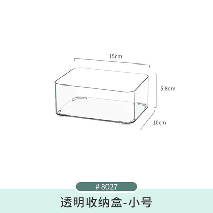 Mirror Cabinet Storage Box Desktop Cosmetics Lipstick Storage Rack Bathroom Bathroom Desktop Dressing Table Organization Box
