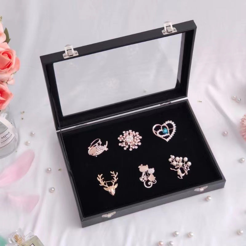 Ear Clip Ear Wire Jewelry Box Large Capacity Ring Necklace Bracelet Display Stand Ear Ring Ear Stud Earrings Storage Box