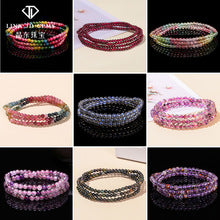 Jingdong Jewelry 3A Natural Cherry Blossom Agate Bracelet Fashion Sweet Wind Girl Single Circle Round Bead Bracelet Wholesale
