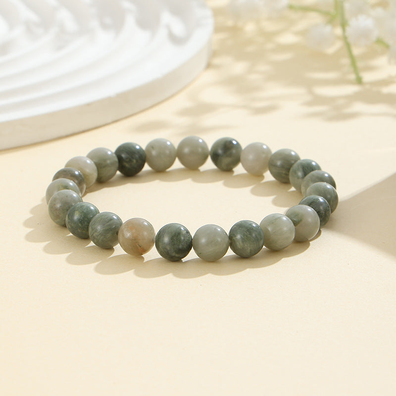 European and American Cross-Border Hot-Selling Popular Jewelry 8mm Natural Stone Bracelet Amethyst Tiger Eye Stone Agate Bracelet Jewelry