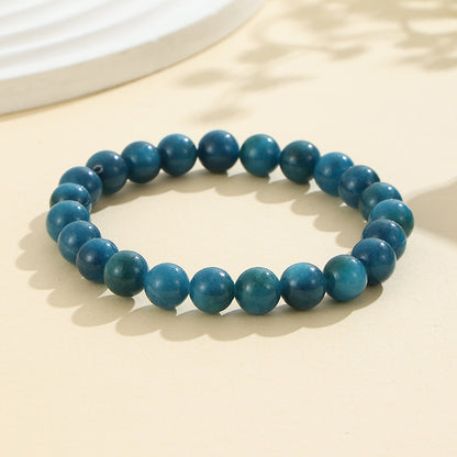 European and American Cross-Border Hot-Selling Popular Jewelry 8mm Natural Stone Bracelet Amethyst Tiger Eye Stone Agate Bracelet Jewelry