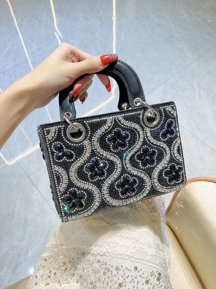 New Cross-border Light Luxury Celebrity Handbag Small Handbag Shoulder Crossbody Evening Bag High-quality Large-capacity Women's Bag