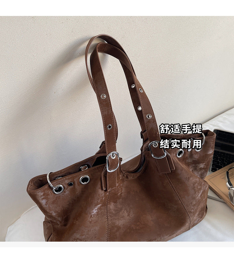 Vintage Big Bags For Women Handbags Top-handle Handbag Fashion Satchel Dumpling Pack Tote Shoulder Bag Hobos Large Purse Bolsa