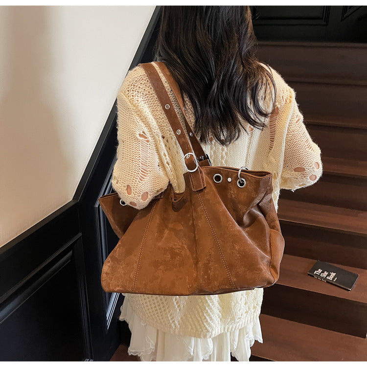 Vintage Big Bags For Women Handbags Top-handle Handbag Fashion Satchel Dumpling Pack Tote Shoulder Bag Hobos Large Purse Bolsa