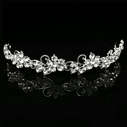 Bridal Diamond Crown Tiara Wedding Dress Wedding Dress Headband Rhinestone Jewelry Accessories