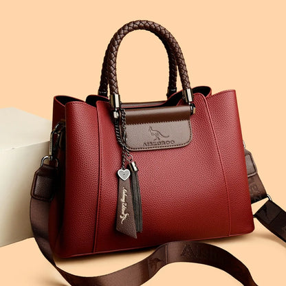 Designer Shoulder Hand Bags for Women Sac Woven Handle High Quality Leather Casual Tote Luxury Women Bags Handbag Crossbody Sac