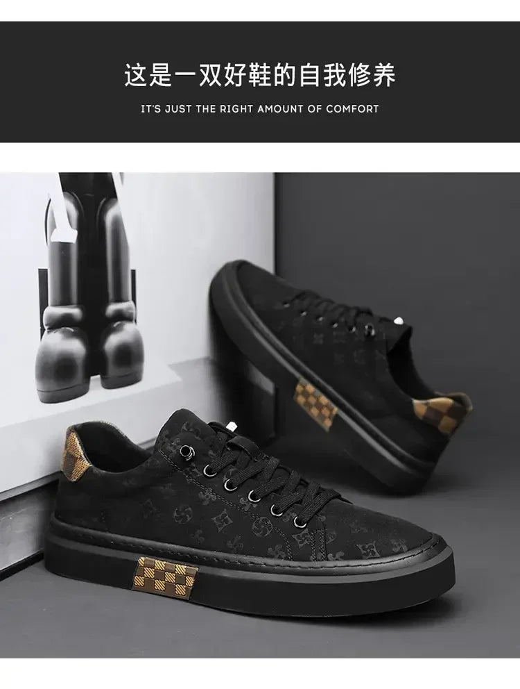 Men Skateboarding Shoes Platform Tennis Gym Sport Sneakers Luxury Design Skateboard Flats Sneakers Outdoor Walking Shoe For Male