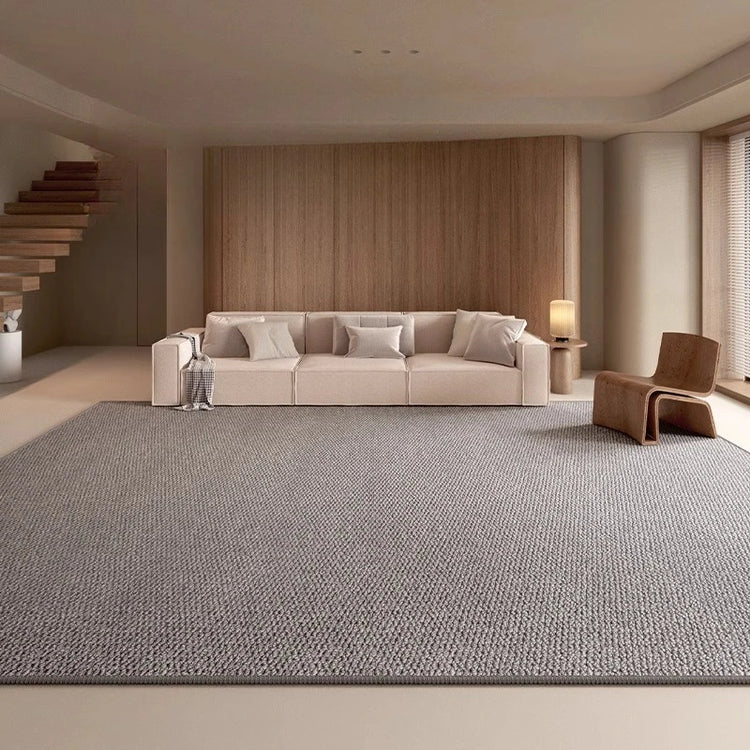Solid Tone Faux Sisal Rug for Living Room Decoration Home Large Area Fluffy Non-slip Rugs Bedroom Dining Room Soft Mats Custom
