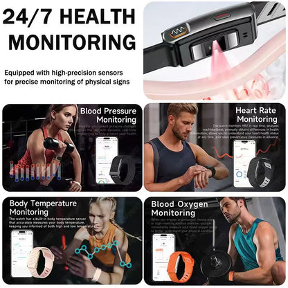 2026 new ECG fashionable screenless smart bracelet,health monitoring，multiple exercise modes, step counting, Valentine'sDay gift