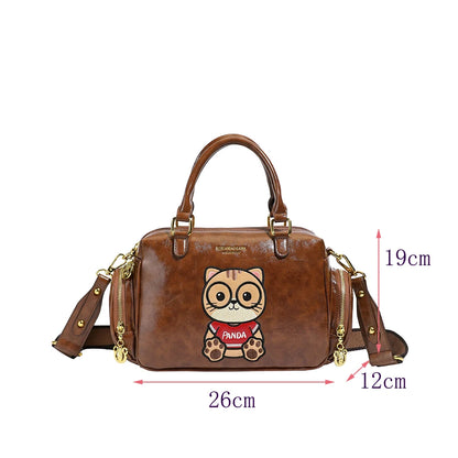 Fashion Luxury Brand Ladies Shoulder Bag Cartoon Bear Women's Crossbody Bag High Quality Tote Bag Waterproof Women's Hanbags