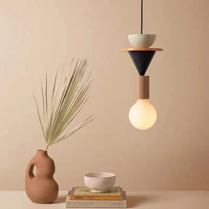 Nordic Lamp Wood LED Pendant Lights Kitchen Home Decor Hanglamp Restaurant Ceiling Chandelier Luminaire Bedroom Light Fixture