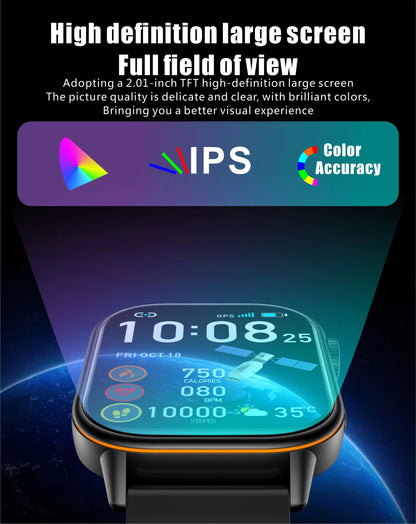 New GPS Military Smart Watch Bulit-in GPS Compass Altimeter Barometric 10ATM IP69K Waterproof AMOLED BT Call Smartwatch