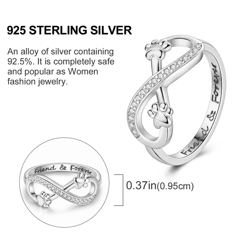 2026 New 925 Sterling Silver Rings Zircon Sparkling CZ Rings Rings For Women Original Wedding Fine Jewelry Accessories Gifts