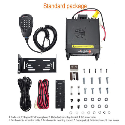Latest Version TYT TH-9800Plus Quad Band 29/50/144/430MHz 50W Walkie Talkie Upgraded TH9800 Dual Display Mobile Radio Station