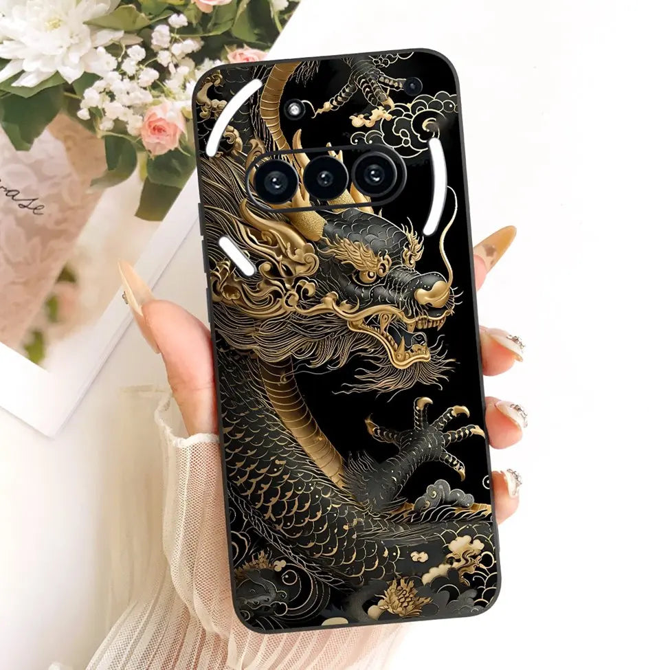 Casing For Nothing Phone (3a) A059 Cover For Nothing Phone 3a Case Silicone Cute Cat Fashion Butterfly Funny Painted
