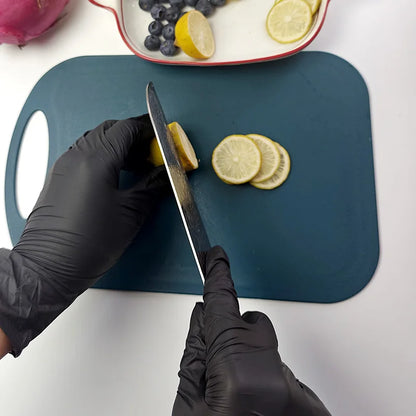 20/50/100PCS Black Nitrile Waterproof Gloves Dish Washing Kitchen Household Gloves Dog Wash Glove For Food Working Gloves