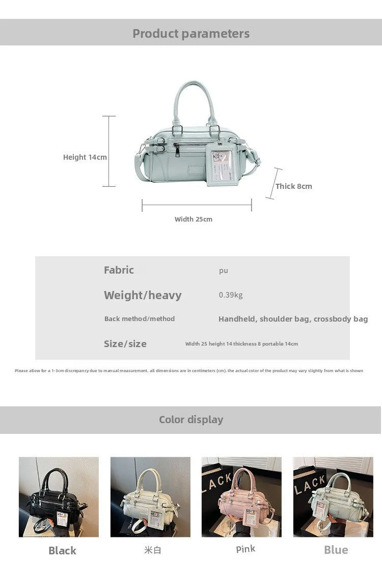 Stylish Design Glossy PU Sqeare Shoulder & Crossbody Bags Solid Zipper Hot Trendy Designer Style Handbags for Women 2025 New