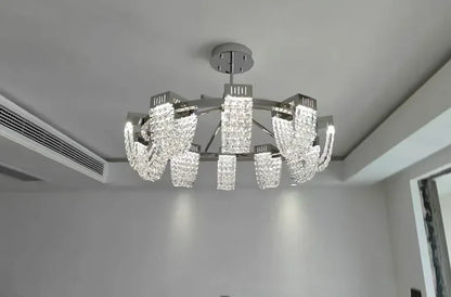 2025 New Home DecorationPendant Lights Luxury Crystal Living Room Chandelier Bedroom Pendant Lamp Ceiling Light  Indoor Lighting