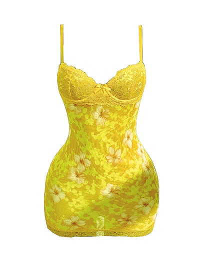 HLJ&GG Sexy Leopard Print Lace Spaghetti Strap Bodycon Mini Dresses Women Sleeveless Backless Slim Vestidos Summer New Clothing