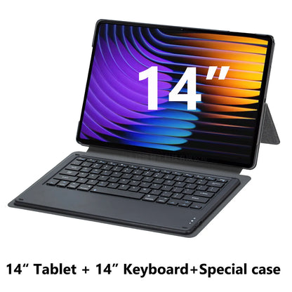Nenmone Mpad15 2 in 1 Tablet Laptop 14' Android 15 Octa Core 14inch Tablet 16GB RAM 512GB 4G+wifi Dual Speakers 12000Mah Battery
