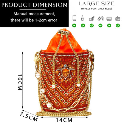 Venus Chan Italian Shoes and Bags Matching Set 2024 Nigerian Heel Party for Women Orange Colour Italian Design Wedding INS 2024