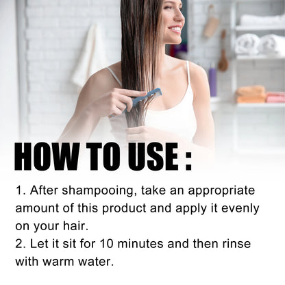 Amla Oil Shampoo Anti Loss Strengthen Root Repair Damaged Hair Anti-Breakage Conditioner Reduce Split Ends Nourishing Hair Mask