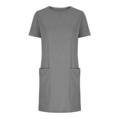 Women's Elegant Dresses Fashionable Solid Color Dress Casual Holiday Sports Short Dresses Long One-Piece Dress Gown vestidos