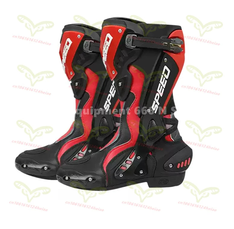 Riding Tribe B1001 Motorcycle Boots Professional Rally Racing Boots Motorbike Rider Biker Shoes Botas Motocross Protective Gear