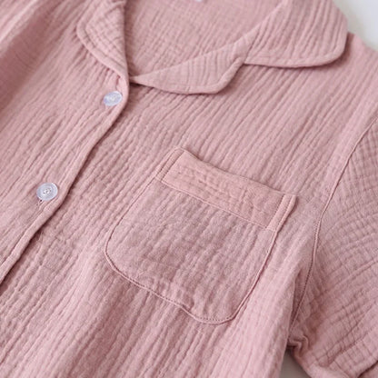 Short Sleeved Shorts Pijama Suit for Women Casual Wear Fashion Style 2 Pcs Pajama Set Summer Thin Women's Sleepwear Clothes