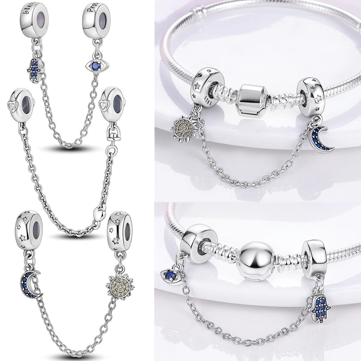2026 Hot Sale Luminous Firefly Charms Beads 925 Sterling Silver Owl Cat Love Dangle Fit Original Bangle Bracelets DIY Jewelry