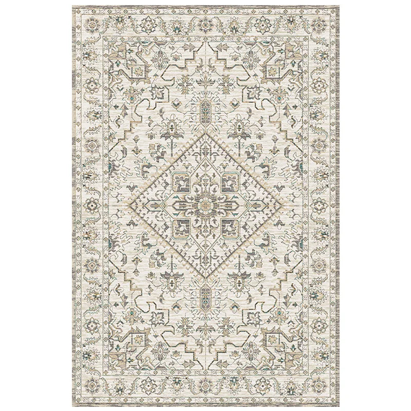 American Retro Style Rugs for Bedroom Large Area Living Room Decoration Anti-slip Carpet Washable Lounge Floor Mat Home Soft Rug