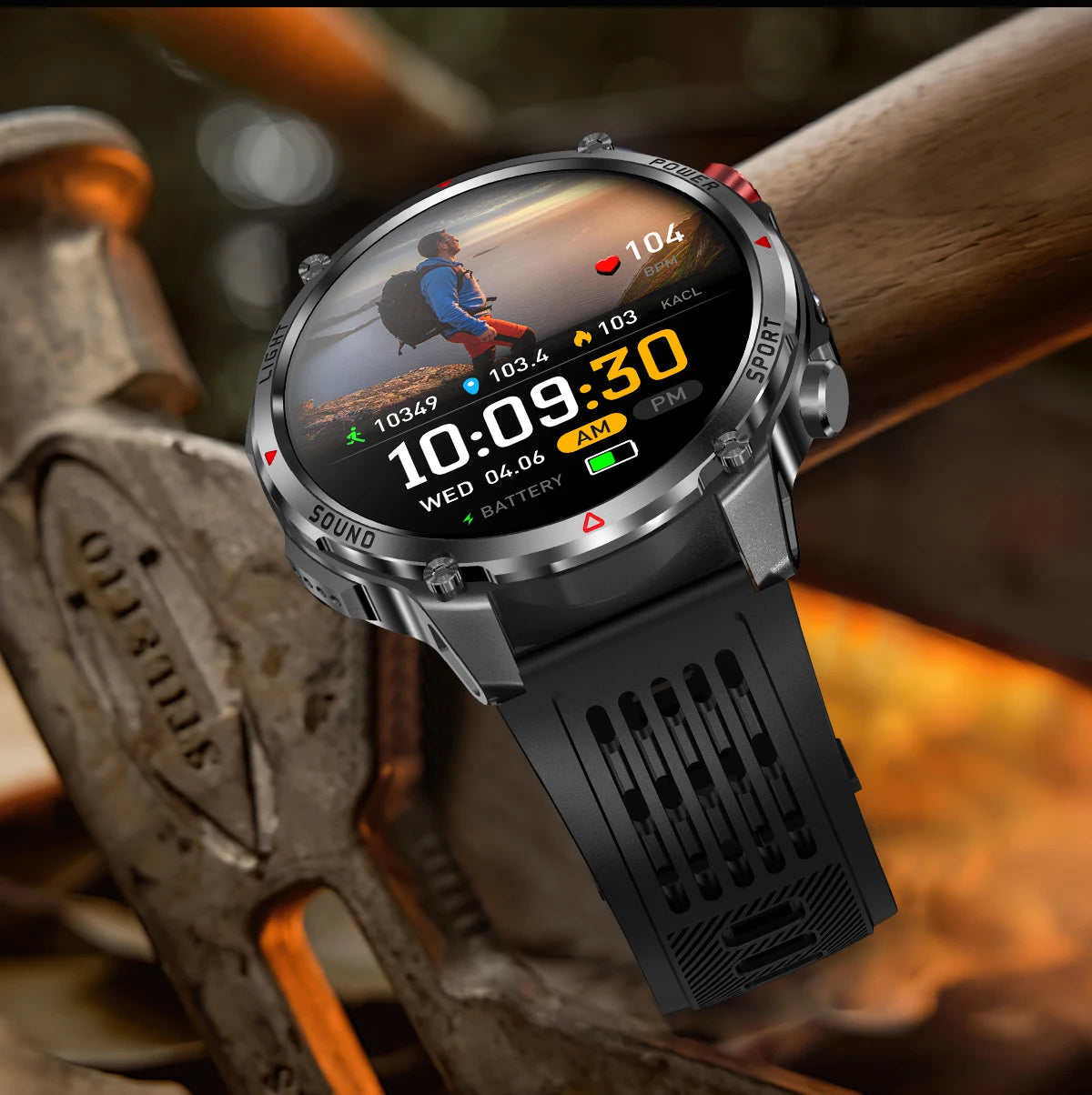 2026 T-Rex3 Ultra 1100mAh Battery Smart Watch GPS Track Compass IP69K Waterproof Sports tracker Outdoors Military Smartwatches