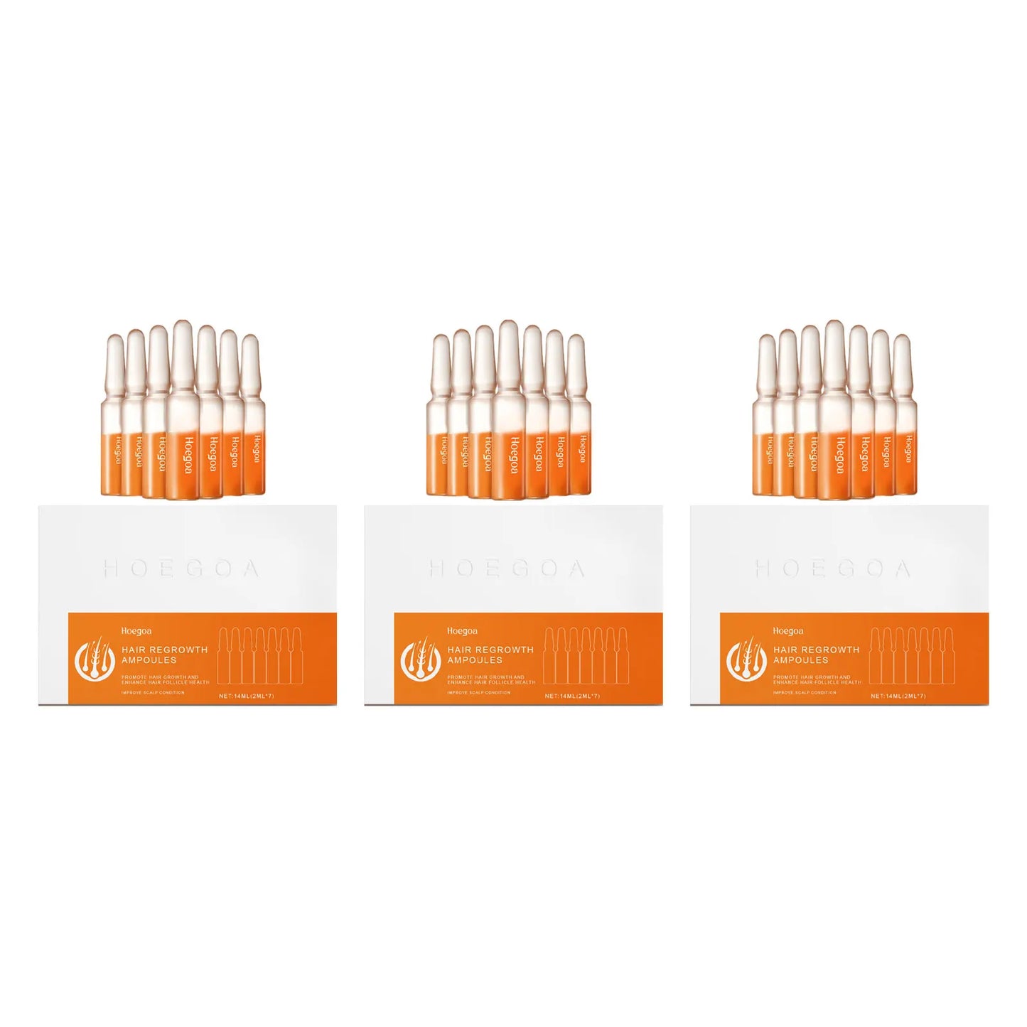 Hair Growth Ampoules Regrowth Anti Hair Loss Repair Split End Dry Damaged Hair Essential Oil Nourishing Scalp Portable Hair Care