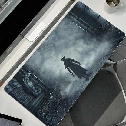 Gamer XL Desktop Decoration Computer Gaming Mouse Pad Game Bloodborne Large Pc Mousepad Office Computer Keyboard Desk Mat Carpet